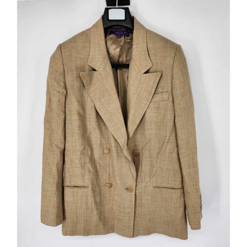 Ralph Lauren Purple Label Tan Blazer